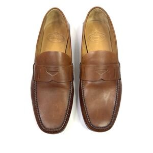 Church's England Karl Brown Leather Men's Penny Loafers UK 6 US 7 Italy